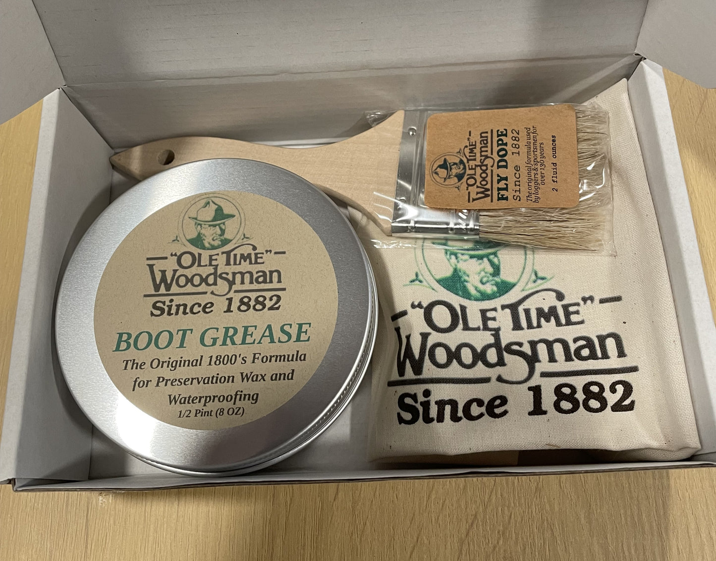 Ole Time Woodsman Boot Grease Gift Pack