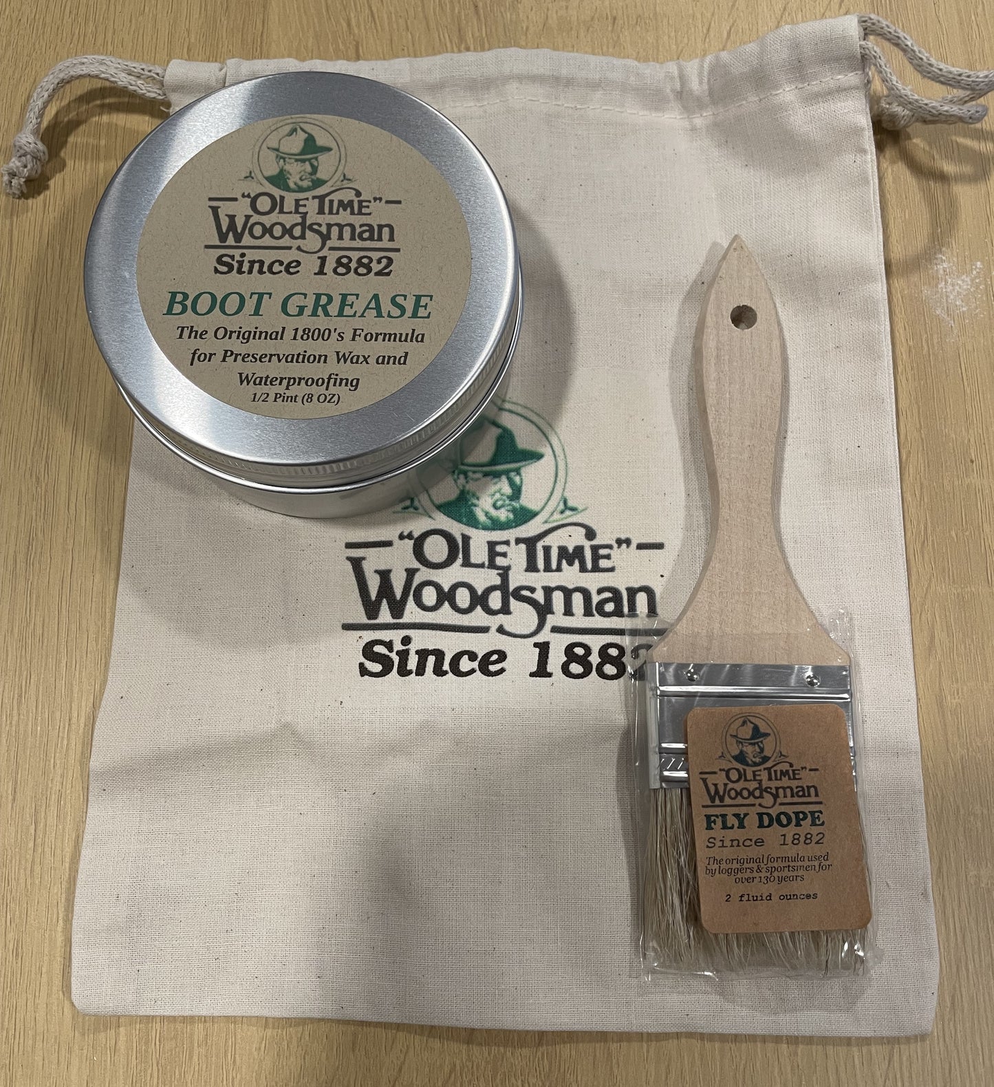 Ole Time Woodsman Boot Grease Gift Pack