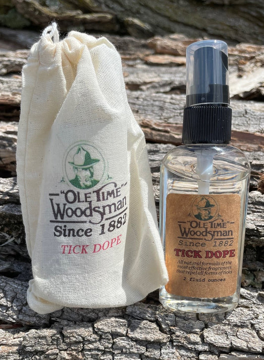 Ole Time Woodsman Since 1882 Tick Dope (Safe for People and Pets)